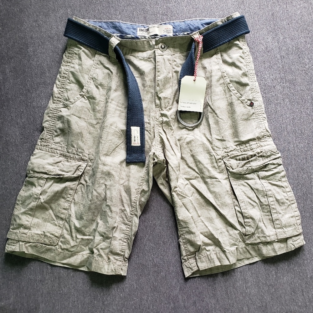 Men's Cargo Shorts with Belt